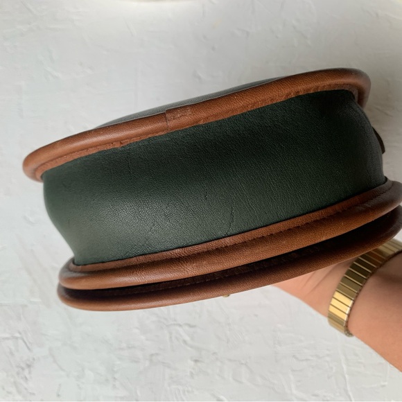 Spectator Mini Bag (6825) in Forest/Tabac | Vintage Coach Crossbody Shoulder Bag - Picture 14 of 15